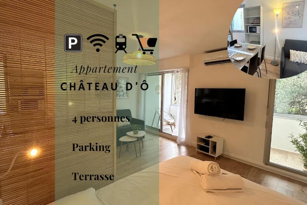 041 - Studio Le Chateau D'O, Appart 4Pers, Parking, Proche Faculte De Medecine Montpellier Luaran gambar