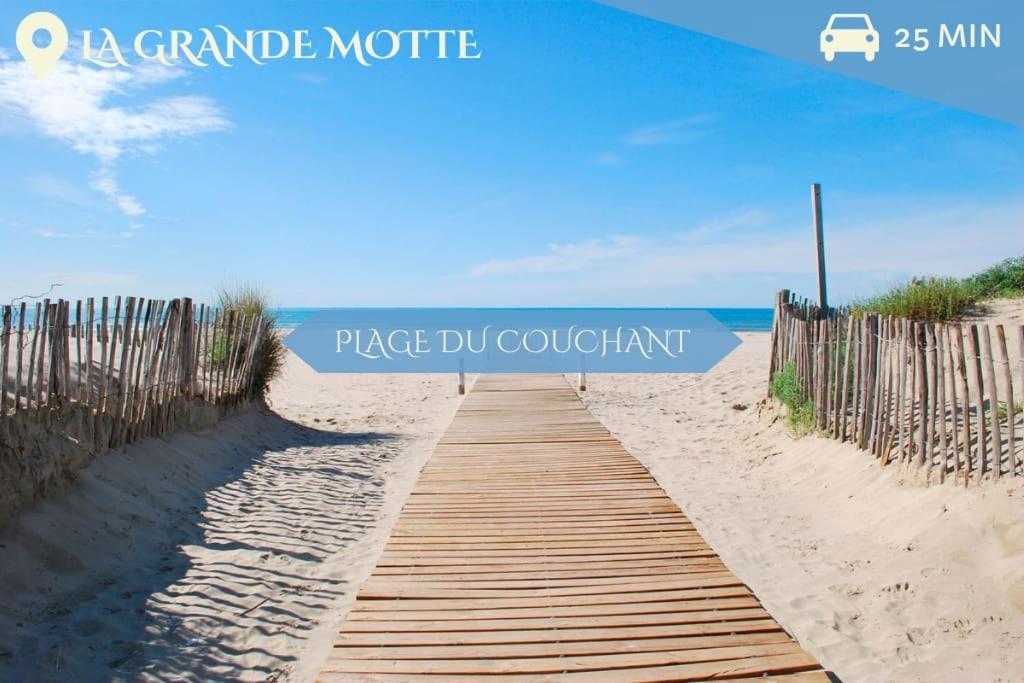 041 - Studio Le Chateau D'O, Appart 4Pers, Parking, Proche Faculte De Medecine Montpellier Luaran gambar